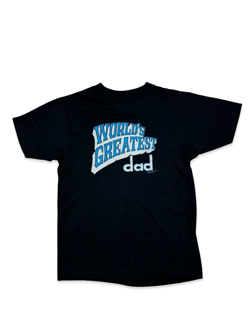 Vintage 80s World's Greatest Dad T-Shirt